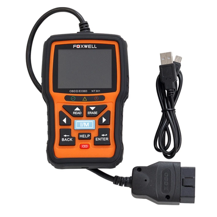 Cheap Price Foxwell NT301 Automotive CAN OBDII/EOBD Code Reader Multi-Languages Auto Diagnostic Scanner OBD OBD2 Car Code Reader