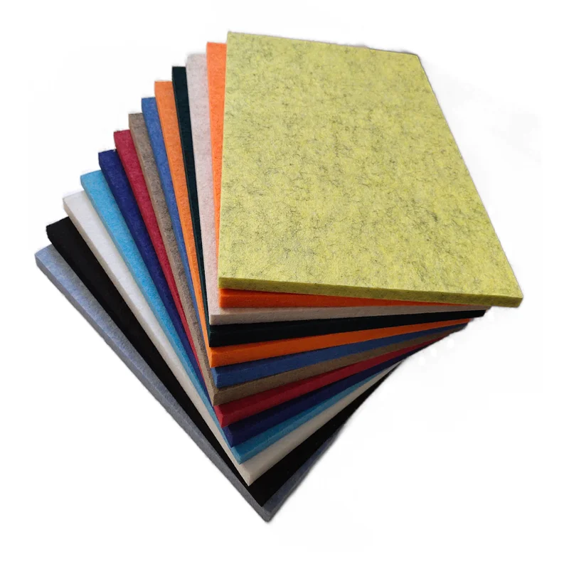 Hot Sale Colorful Acoustic Panels High Acoustic Performance Made of Polyester Fiber