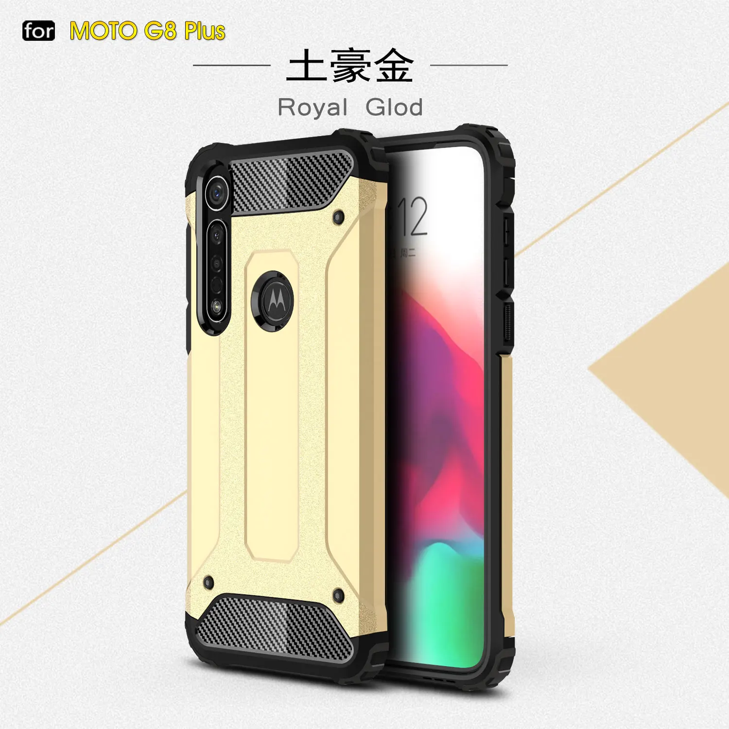 For Moto G7 G8 G9 G Stylus One Macro Fusion E Rola Edge Plus Play Case Armor Slim Hard Tough PC TPU Silicone Phone Cover Shell