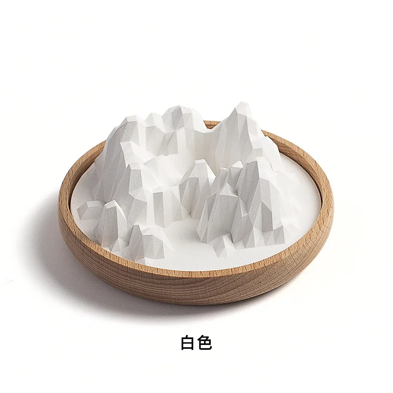 Mountain shape Incense Holder Waterfall Incense Burner Home Decor Aromatherapy Ornament Incense Cones