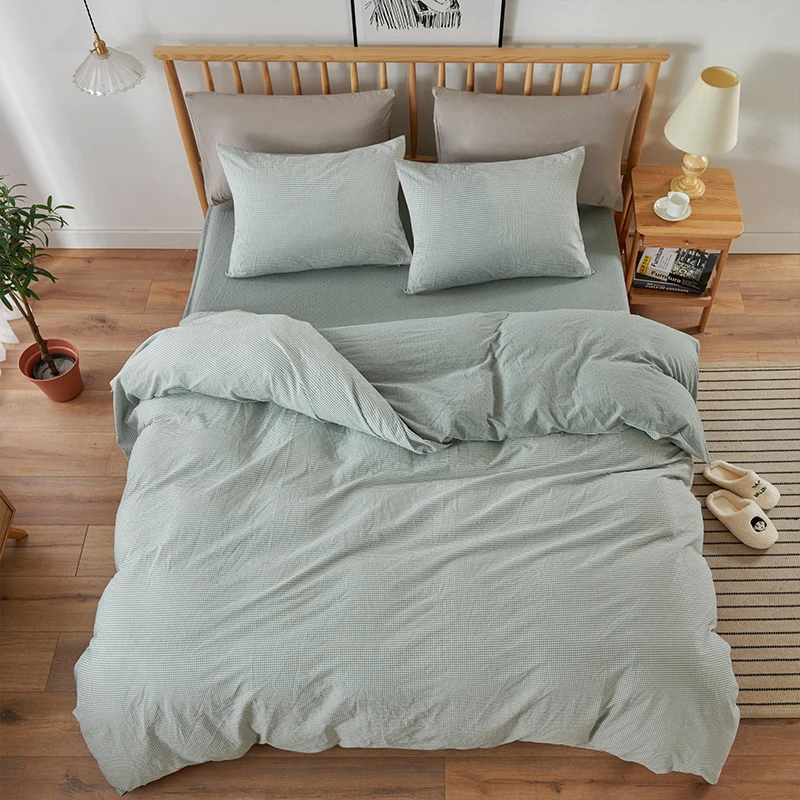 King size plain flat fabrics textile 100% cotton printed bedsheets