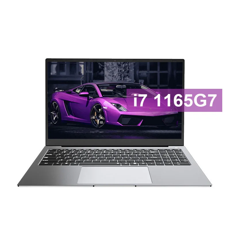 Business Office 15.6inch Intel Core I7 1165G7 16GB RAM 512GB SSD Win10 I7 Gaming Laptop Notebook With MX450 2G Discrete Graphics