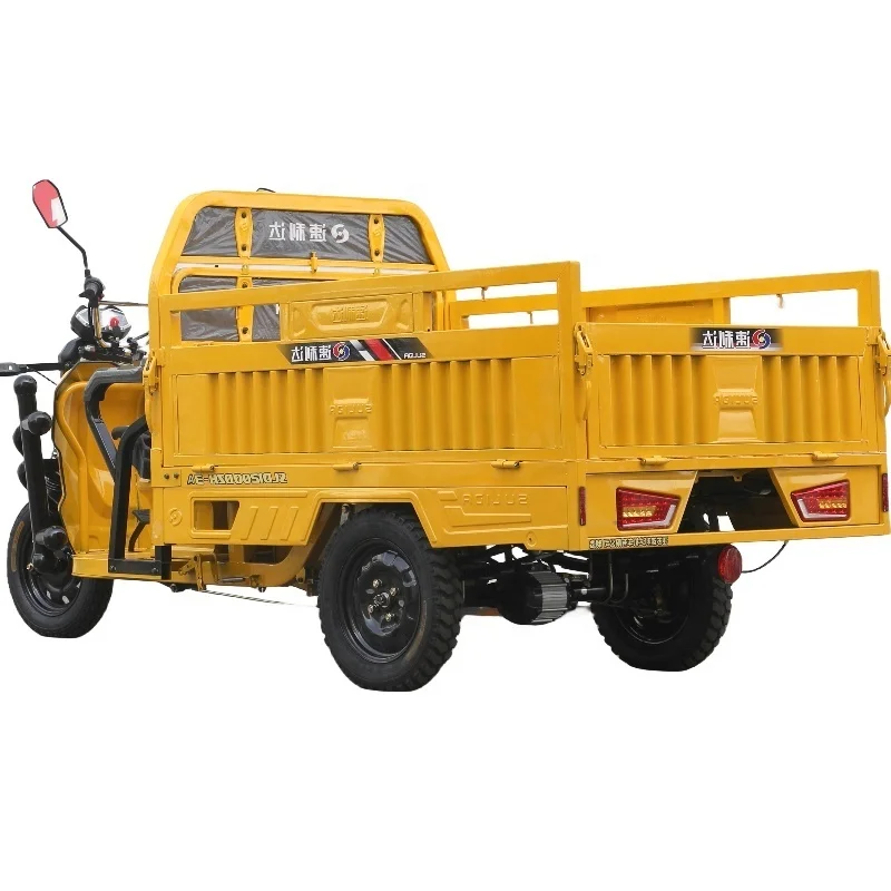 Factory direct sale electric cargo tricycle three wheel adult cargo carrying electric tricycle on sale