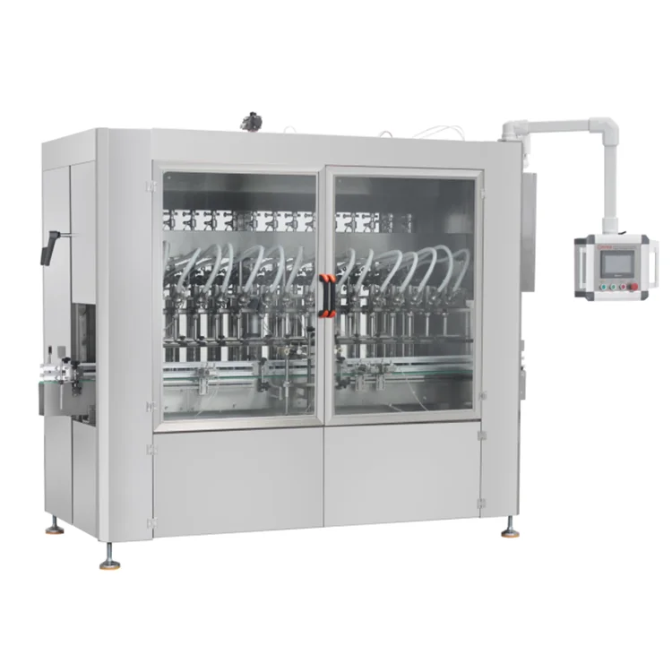 FILLING AUTO BRAND Automatic High Precision Piston Type Automatic Liquid Filling Machine For Mayonnaise And Pepper Sauce