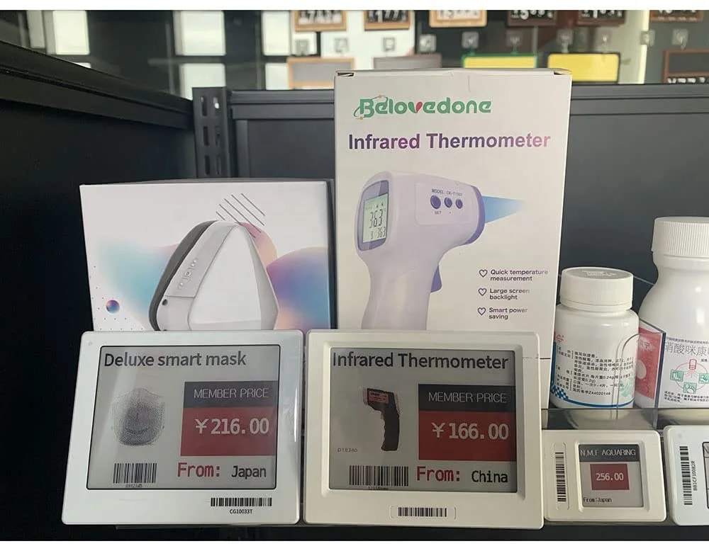 YalaTech 2.4GHz Electronic Shelf Label Cloud System esl demo kit Digital Signage and Displays Shelf Label Epaper Display Screen