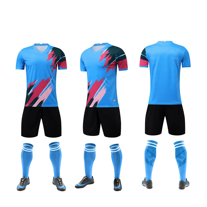 Custom Football Shirts Personalized Football Shirts and Short Kids Adult Names Team Numbers Logos Mens & Womens