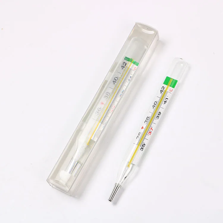 
High Accuracy Mercury-free Armpit Glass Thermometer 