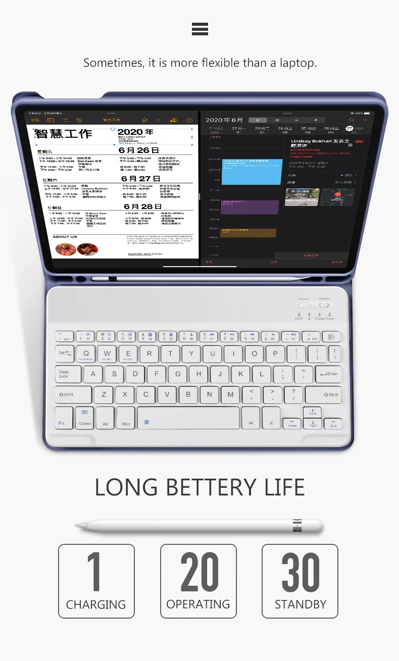  Чехлы для планшета с клавиатурой Apple iPad Pro 12 9