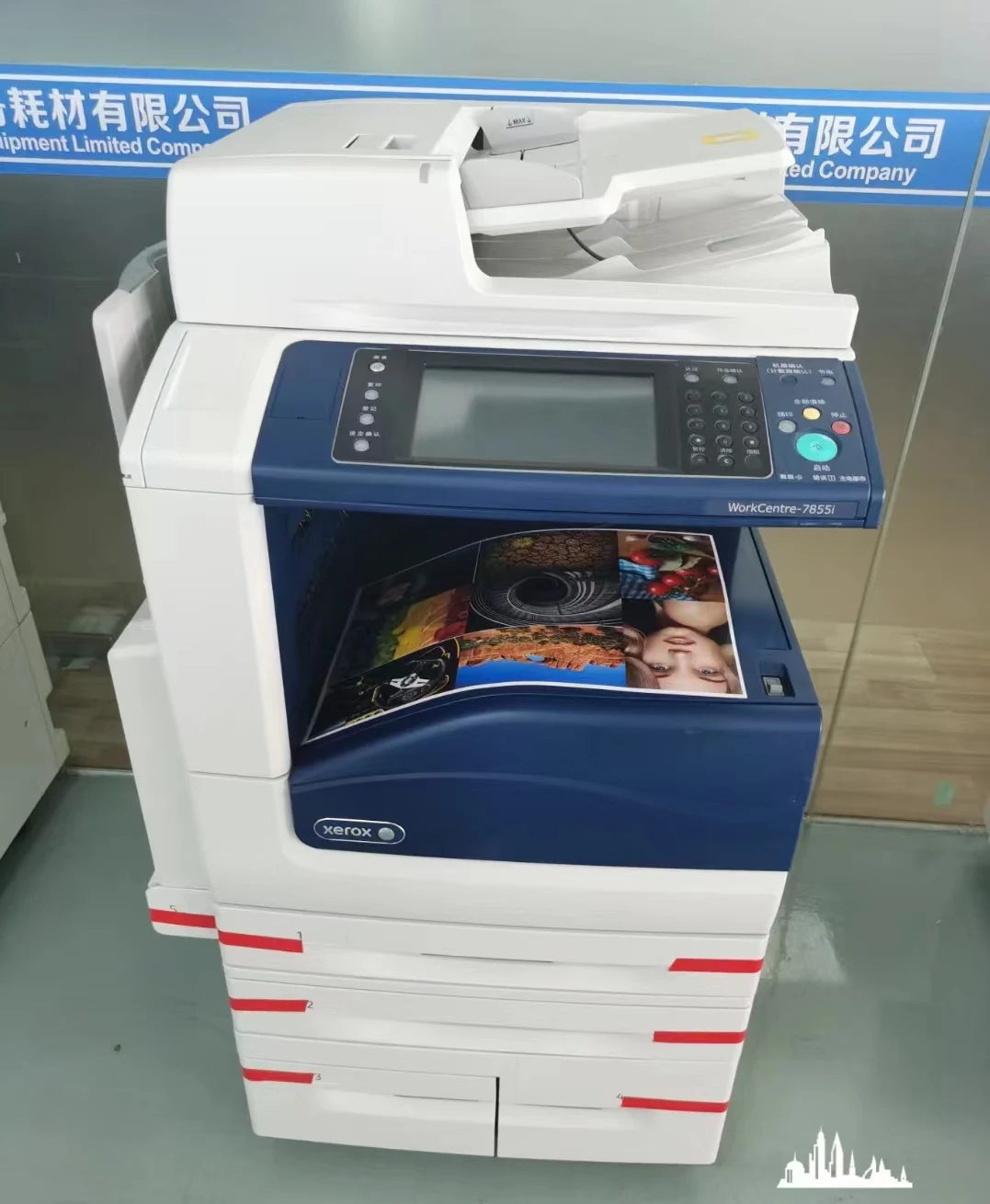 Factory Price Second Hand Photocopier Machine Laser Printer For Xerox WC7835 7845 7855 Used  Color Copier