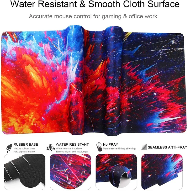 Резиновый скоростной игровой коврик для мыши Lock Edge резиновые листы ПК ноутбука компьютера игр