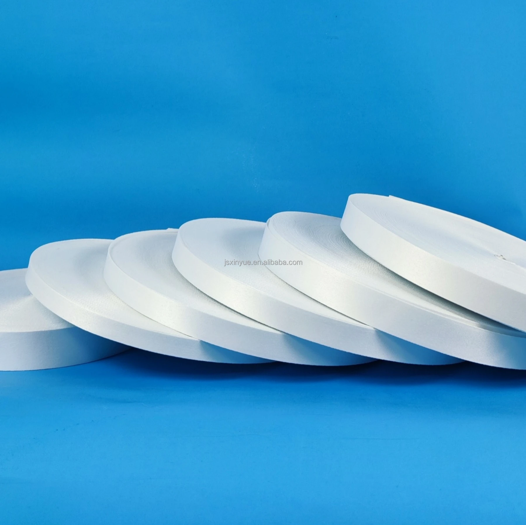 JIANGSU YINGPAI LANYARD MATERIALS 100% blank polyester lanyards/ribbon  material roll factory direct