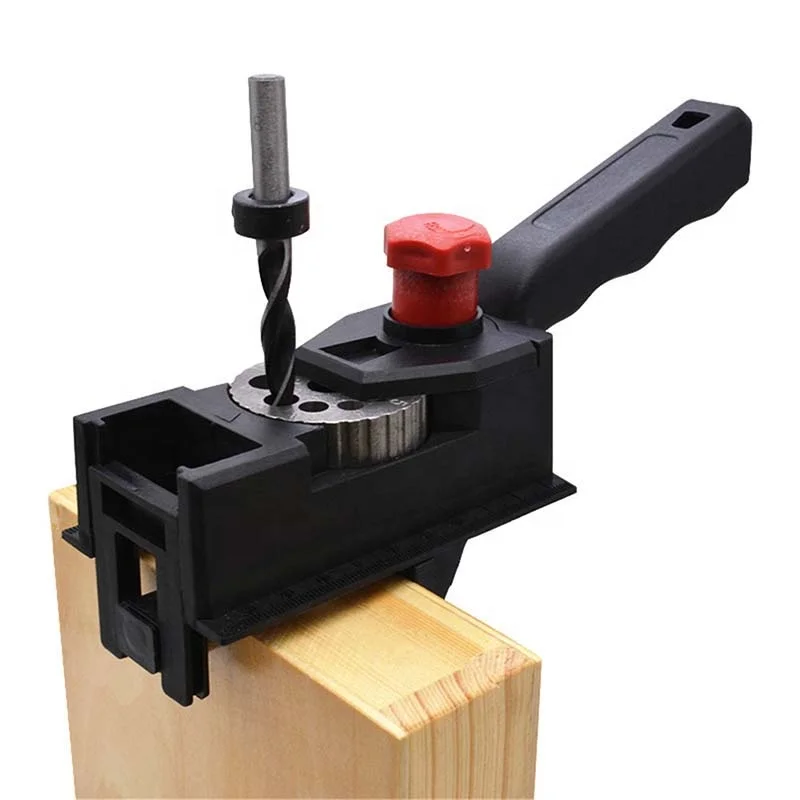 38Pcs Wood Dowel Hole Drilling Guider Jig Drill Bit Kit dowelling jig for furniture  With 6 8 10mm Drill Bits doweling jig wood
