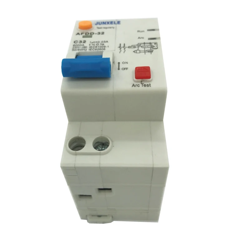 AFDD+RCBO 25A combined AFDD-32 Arc Fault Circuit Interrupters 1mod AFCI breakers