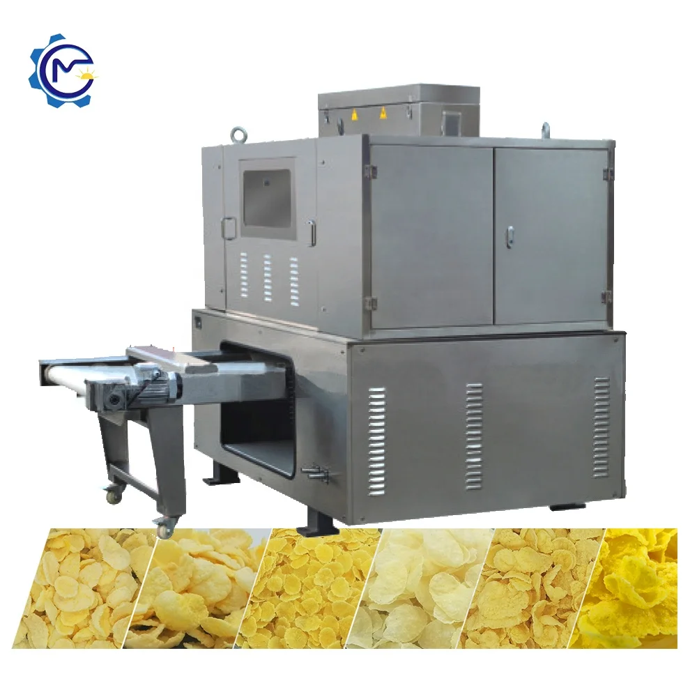 Professional corn flakes machine other snack machines cereals food plant produce in China