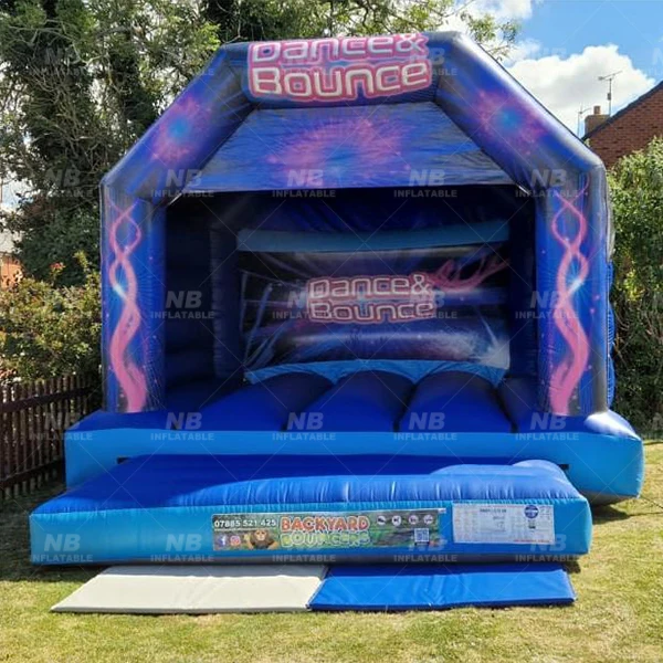 Custom Different Size Inflatable Disco Dome Bouncy Castle  Jumping Dance Party House for Renting