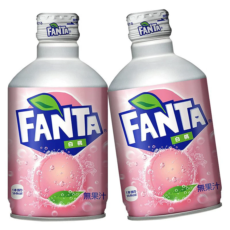Japan C0ca Cola fruity soda carbonated beverage canned sparkling water soft drinks aerated water 300ml wholesale