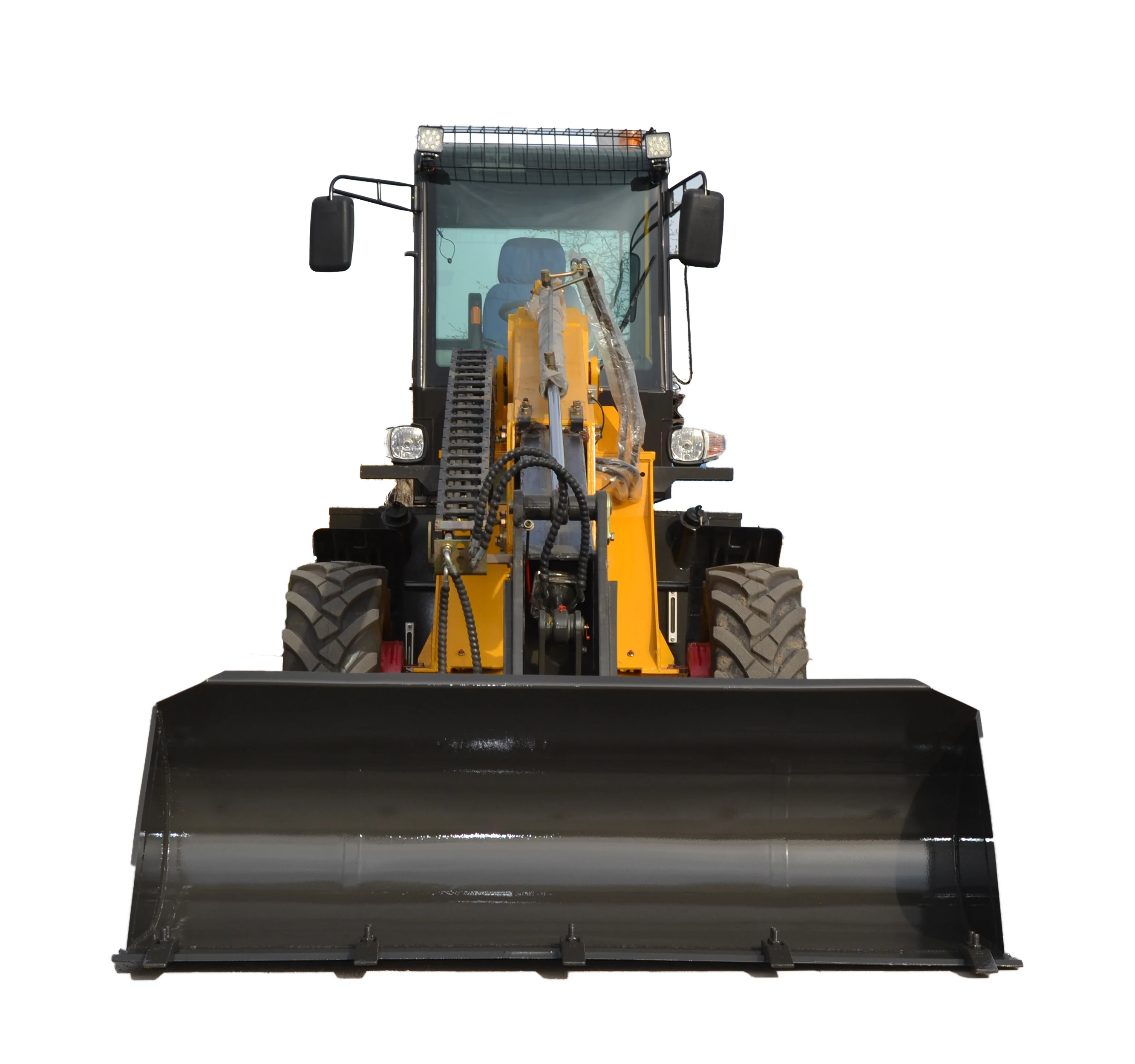 Euro 5 engine  front end telescopic loader 4 wheel steering for construction for farm for sale