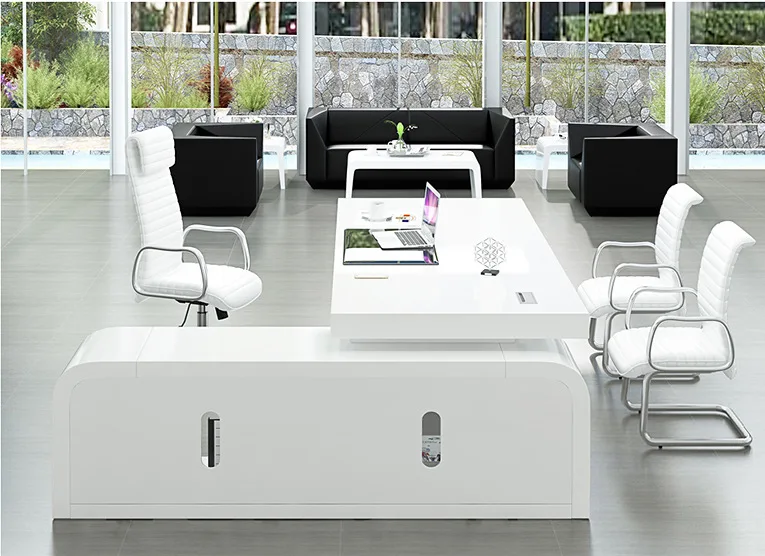 Latest Foshan Commerical Office Furniture CEO Executive Desk