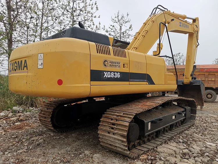 Used Chinese XGMA XG836 Hydraulic Crawler Excavator  For Sale second hand 833 815 LC large machinery  in stock