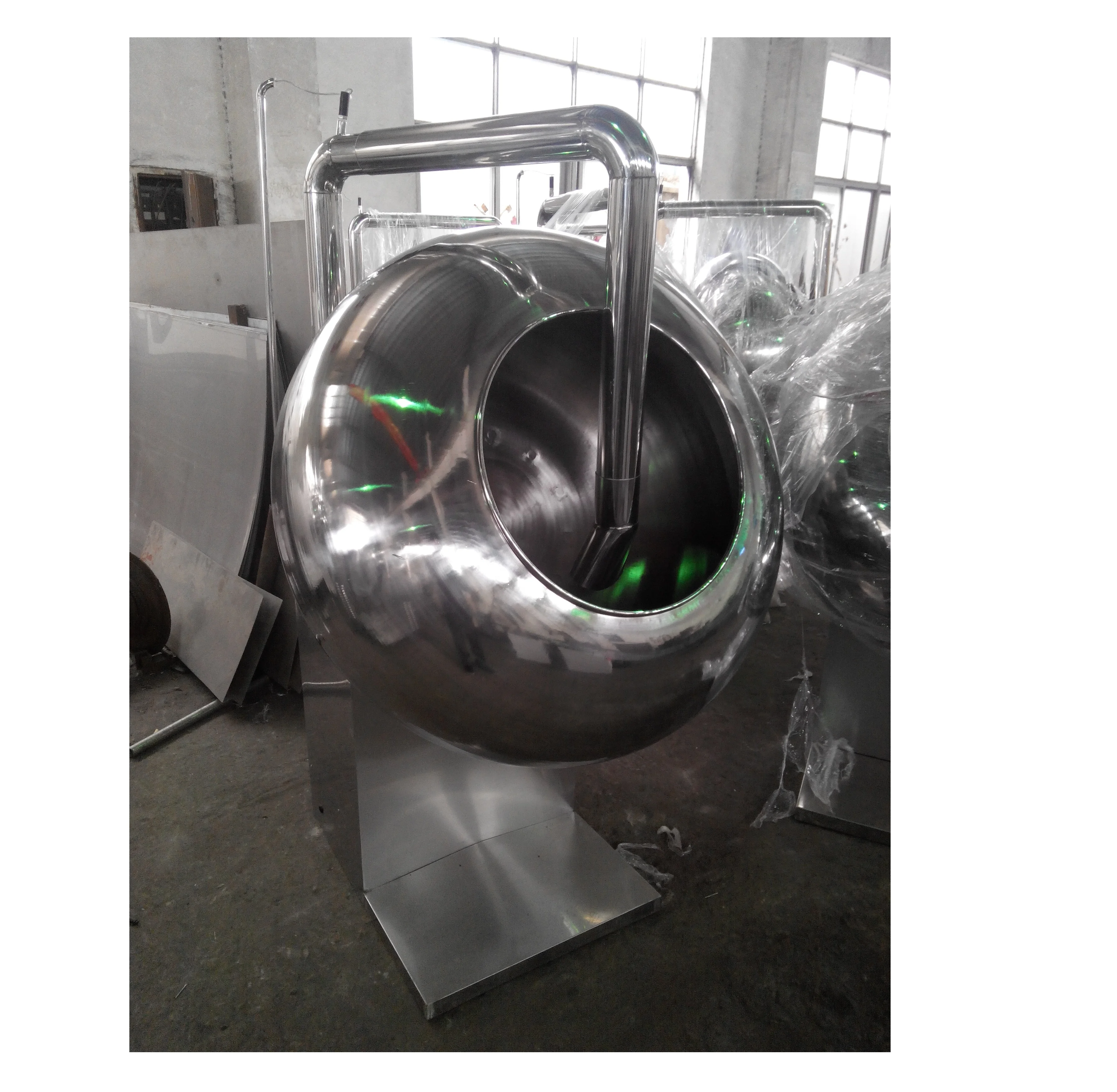 Chufa Shaped Pharmacy Tablet Candy Confection Sugar Coating Machine