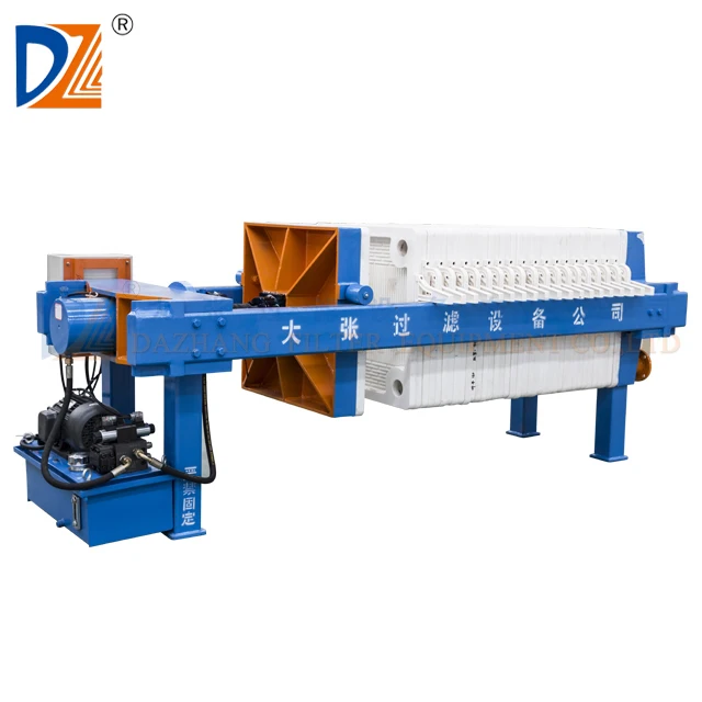 Plate and Frame Hydraulic Filter Press for Nickel Cobalt filtration