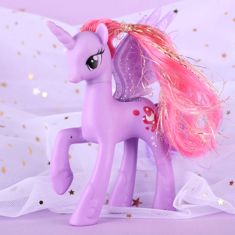 
Pony doll bao li toy kids bath toys vinyl doll models birthday cake baking decoration for kids 3 colors 