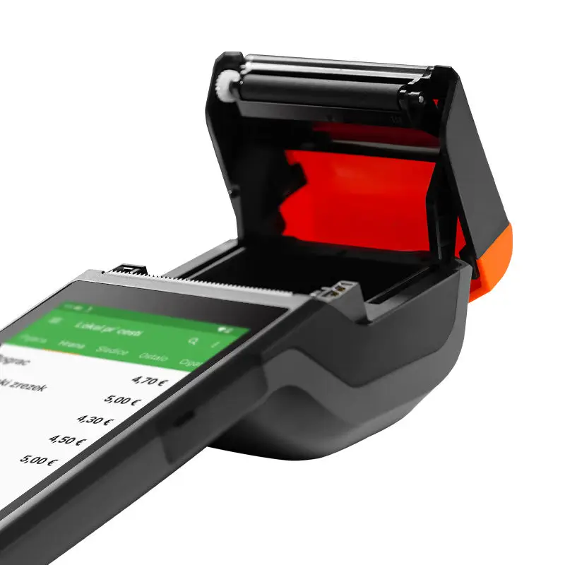 5.5 Inch Android 14 Portable Pos Machine Manufacturer 1D/2D Barcode Reader Support 4G Handheld Pos Terminal