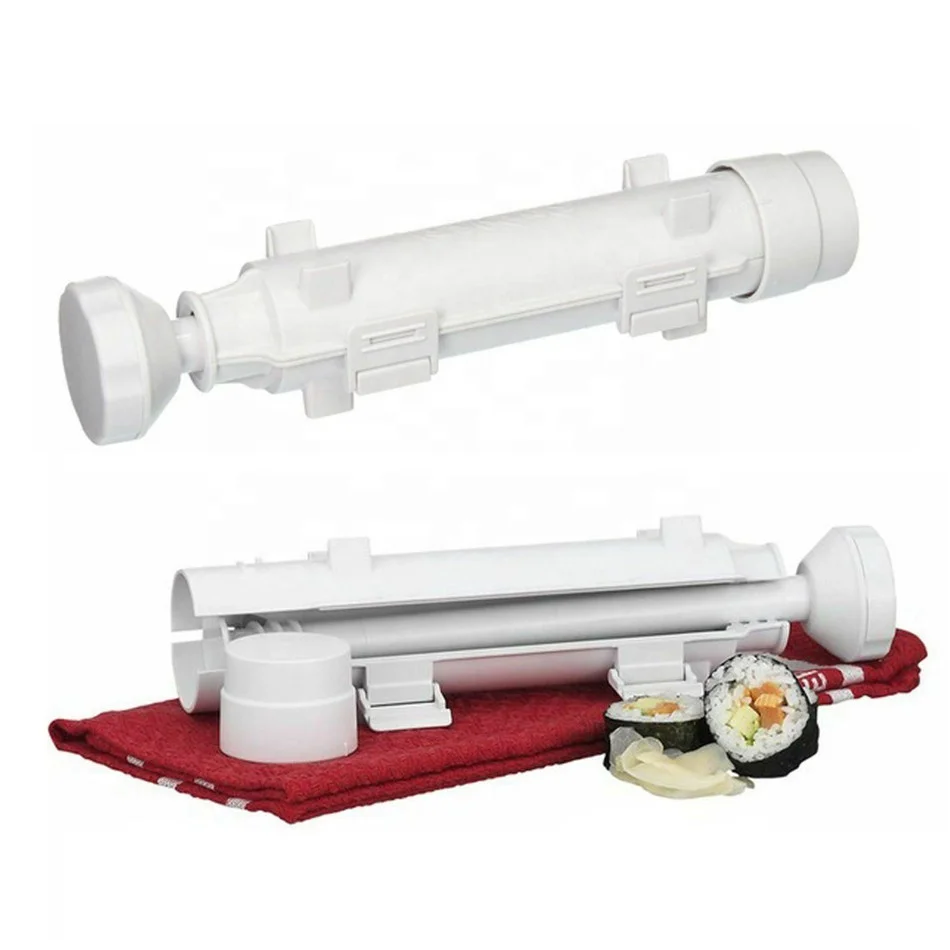 Household Cylindrical Barrel Rice Ball Maker Sushi Mold DIY Seaweed Rice Tool Sushi Bazooka Machine