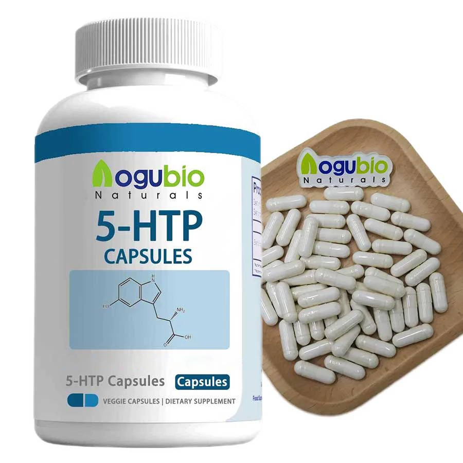 Private Label Amino Acid Supplement 5-HTP Capsules Griffonia Seed Extract Capsules Health Supplement 5-HTP Capsules