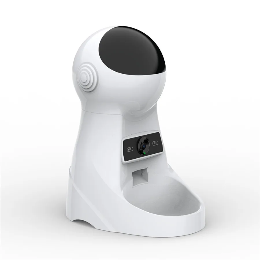 Wholesale Camera Pet Feeder Food Dispenser Pet Feeder Automatic Smart Water Dispenser for Cat Dog
