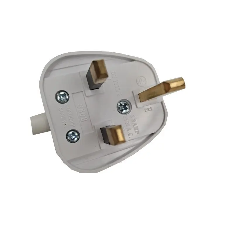 White CE Approval UK Type 6 Way extension socket power