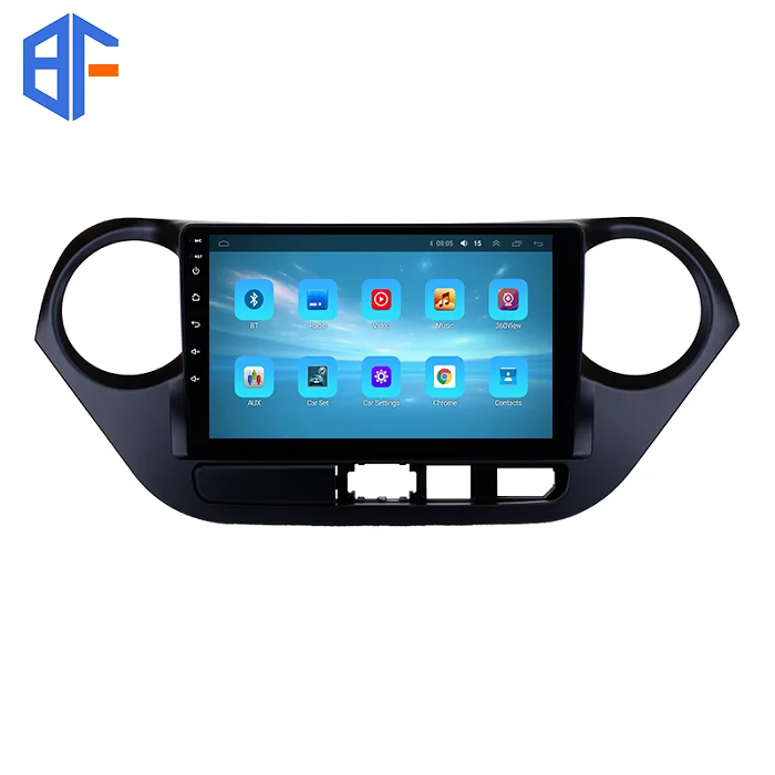 Car Audio for Hyundai Grand i10 LHD 2013-2016 360 Camera System Wireless Carplay Android Auto Android 10 8 Core Car Radio