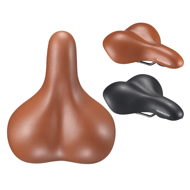 KEREACHY factory price wholesale vacuum saddle than gel bike seat cushion comfortable city bike saddle