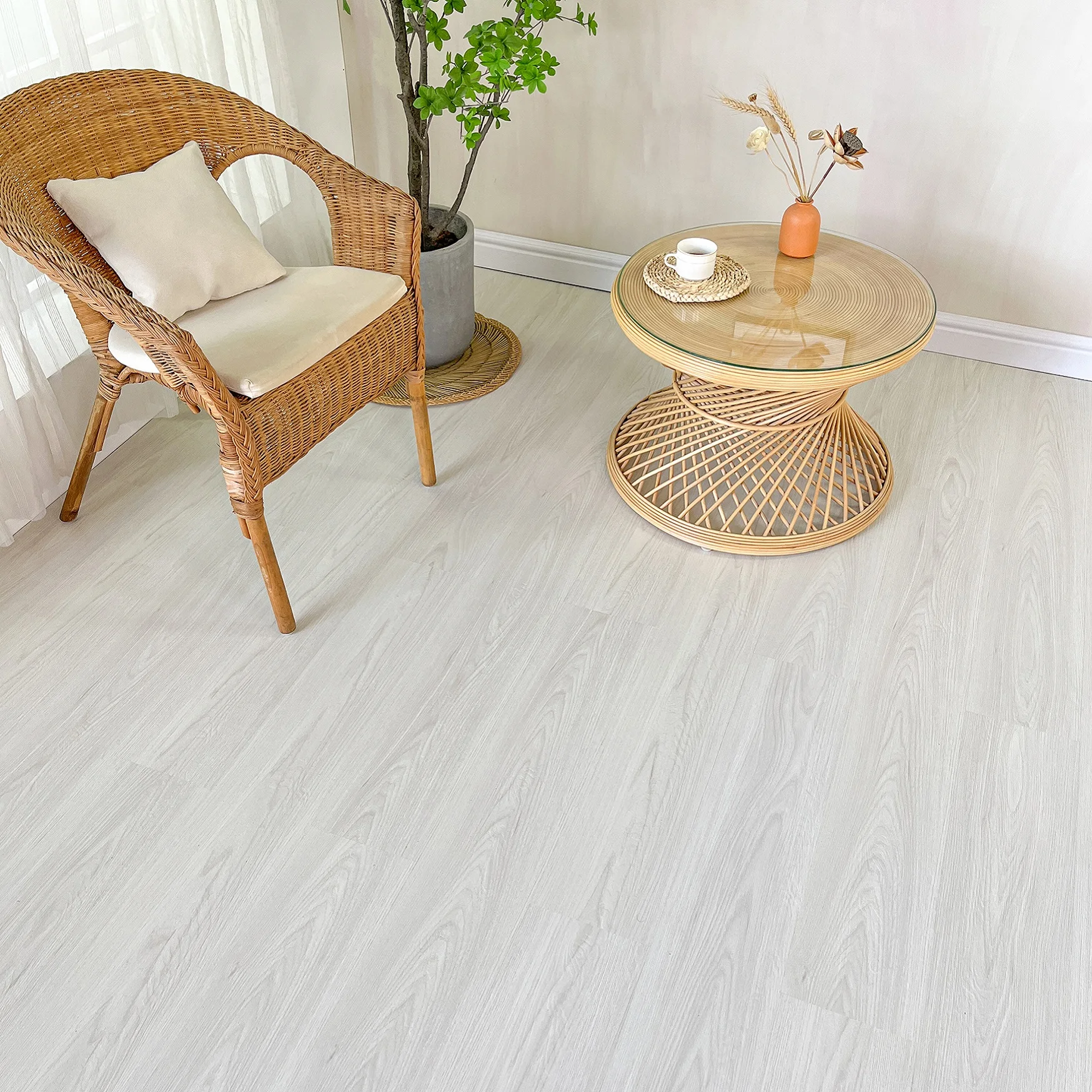 4mm 5mm 6mm 8mm vinil Laminate Vinyl Plank Flooring waterproof 20 mil click lock SPC vinyl flooring
