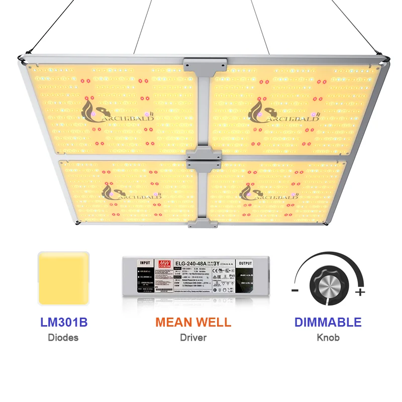 480w full spectrum lm301h v3 mix red 660nm uv 395nm ir 730nm kit meanwell driver led grow lights