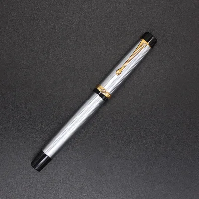 JX Wholesale manufacture office supplies luxury custom logo iridium gold tip calligraphy writing fountain pen