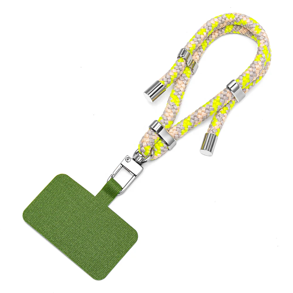 universal cellphone strap crossbody nylon patch adjustable lanyard phone design new shape with strap For iPhone 14