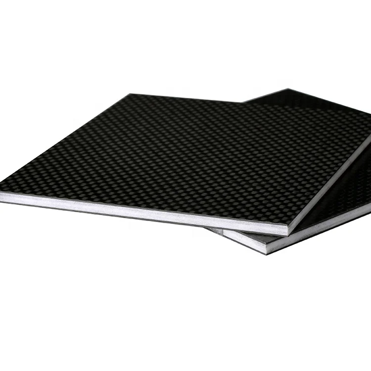 Super light carbon fiber  foam sheet plate  Carbon Fiber Sandwich Plate 2mm-10mm