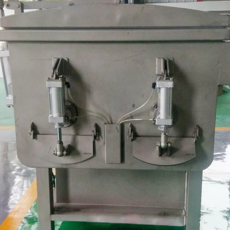 Commercial Electric 200L Vacuum Stainless Steel Sausage Mince Paddle Type Mix Machine Meat Mixer