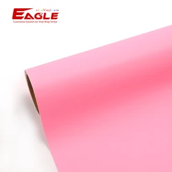 PVC Pink Color DIY Craft Film Vinyl Roll Self Adhesive GLow In The Dark Sticker Vinyl for Cutting Plotter