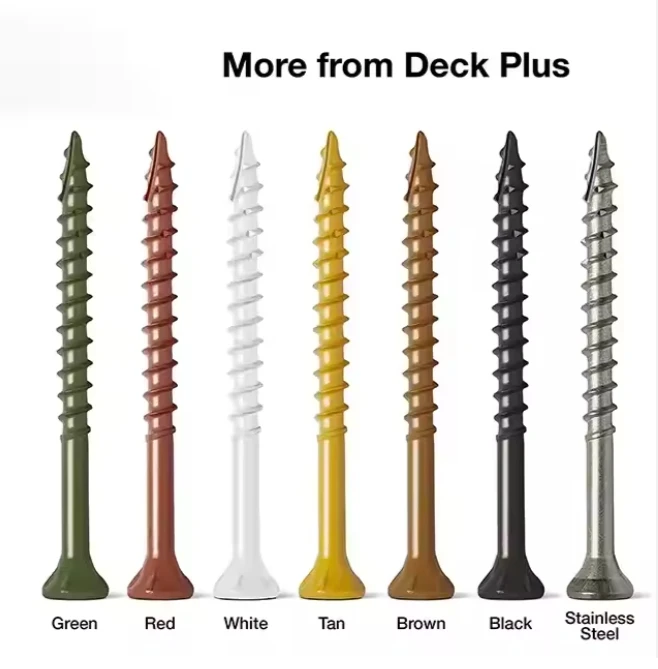 All Size Steel Torx  Countersunk Head Half-thread Screw  Long Screw Self -Tapping Decking Screws