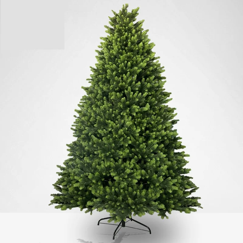 Artificial green hanged tree Christmas decoration PVC PE mixed pine needle Christmas Tree pohon natal