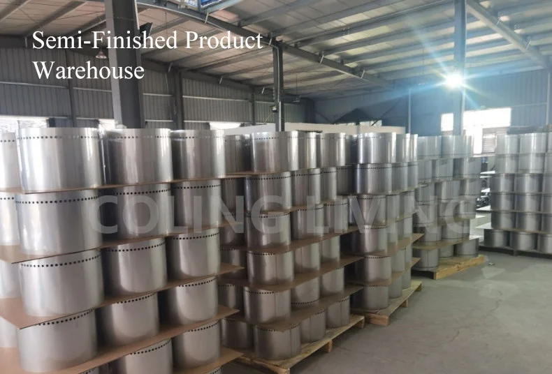 EF039-5 Factory manufacturer Stainless Steel fire pit camping backpacking portable stove for outdoor