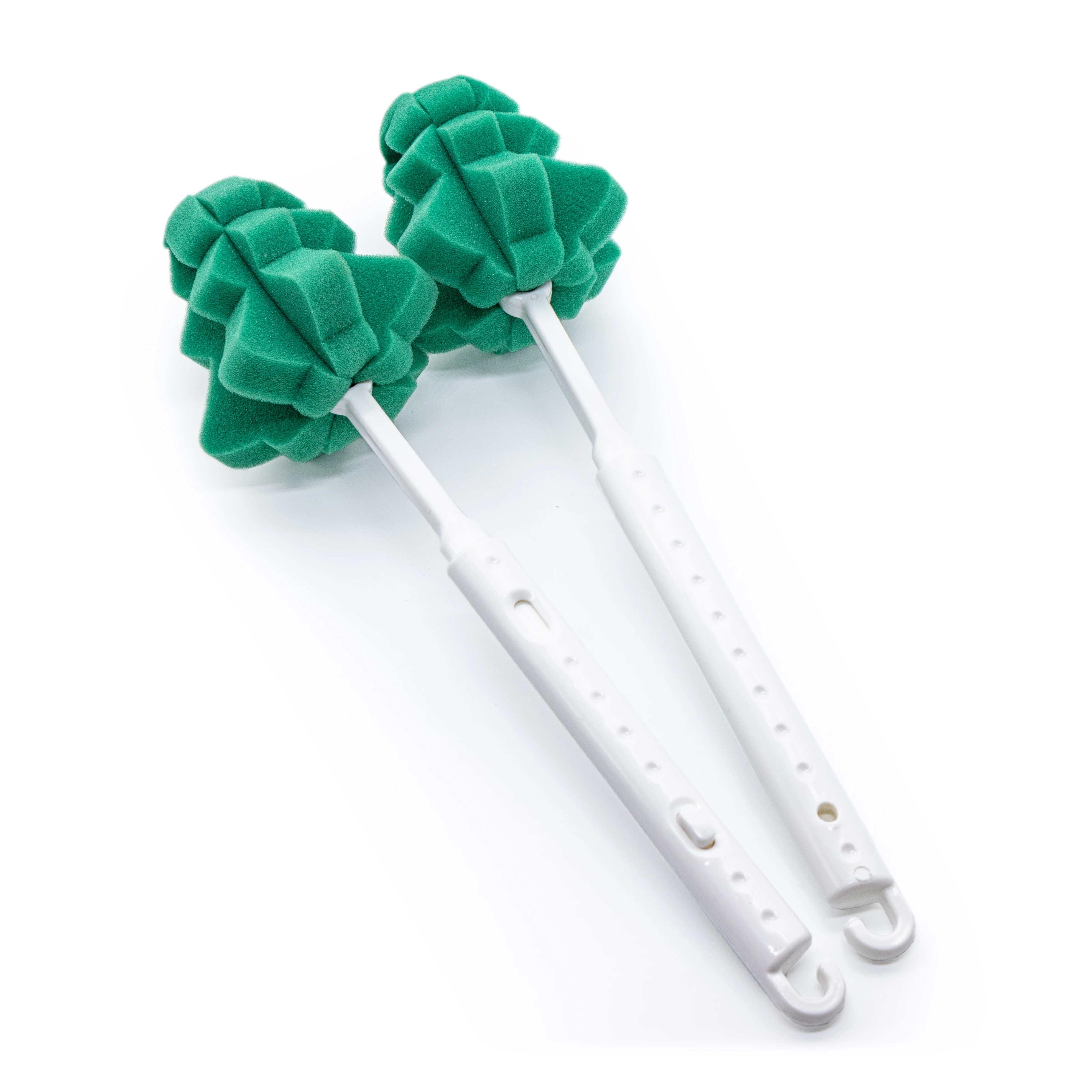 Long Handle Sponge Cup Brush Tree Shape Bottle Kitchen Cleaning Tool Glass Cup Washing Cleaning  Brushes For Christmas