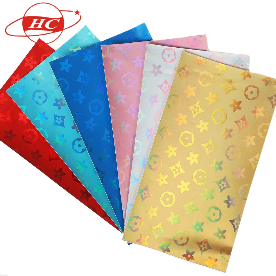 PVC leather customized for bags faux leather roll suitable for evening bags synthetic leather