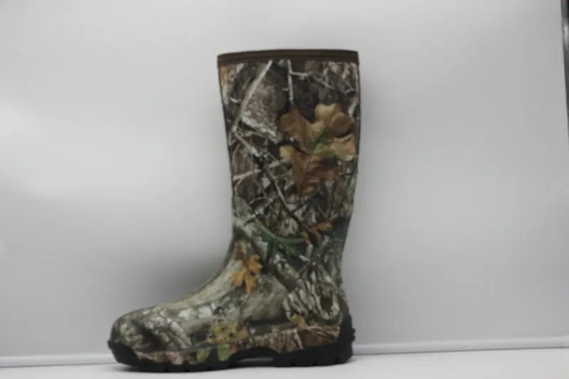 WATERPROOF CAMOUFLAGE SNOW SHOES MEN NEOPRENE RUBBER HIGH QUALITY  HUNTING BOOTS HIKING OUTDOOR SHOES