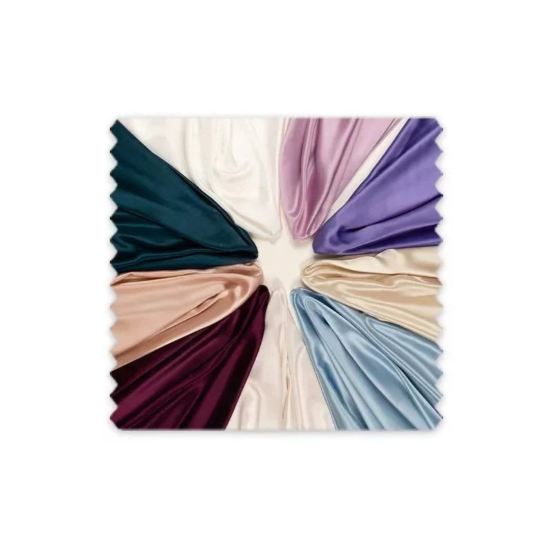 Hot Selling 100% Polyester Satin Silk Fabric Waterproof Satin Lining for Girls and Boys Garments