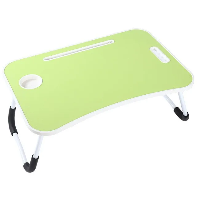 America market hotsale home Decor small furniture MDF+Aluminum Home bed use foldable Laptop Table