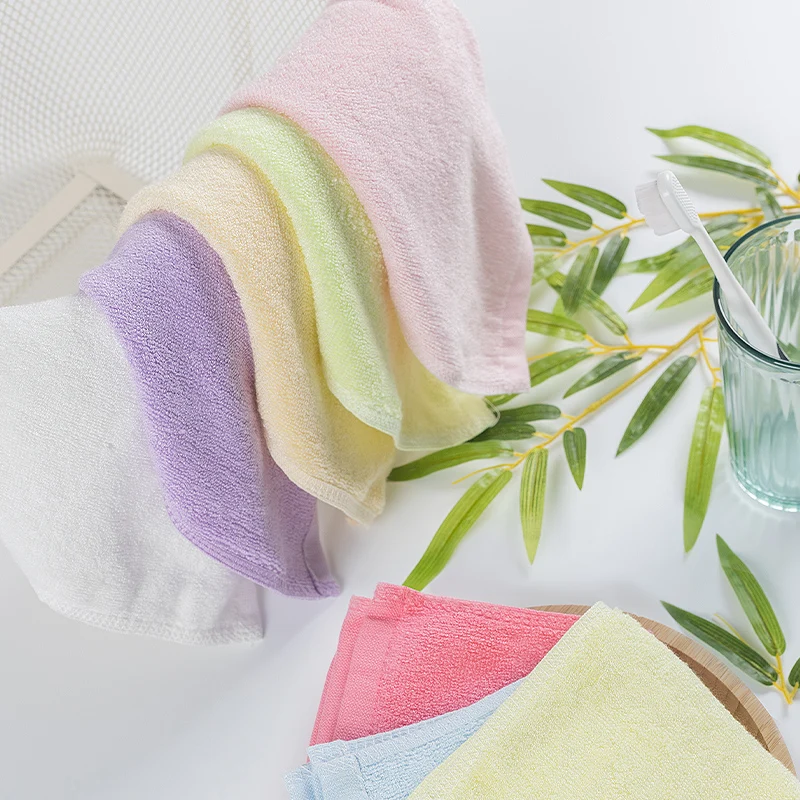 Muslin tree Baby 100%Organic Bamboo Towel Baby Soft Washcloth Towels face towel or Makeup usage Super Soft and Absorbent