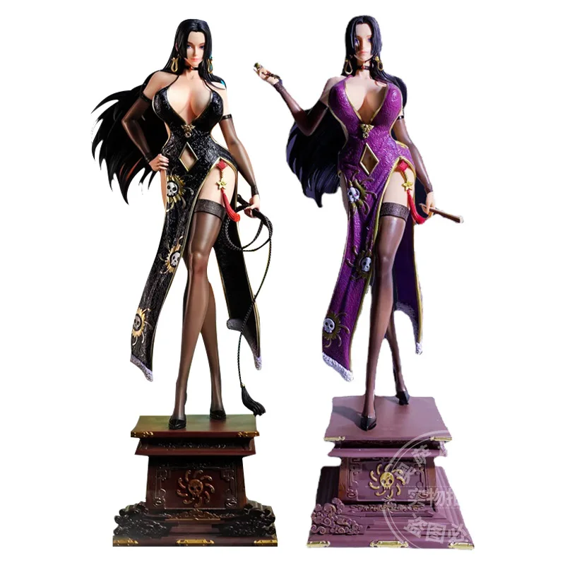 50CM Anime Nika Gear 5 Figure One Pieces Cos Sexy Boa Hancock Luffy PVC Action Figure Toys